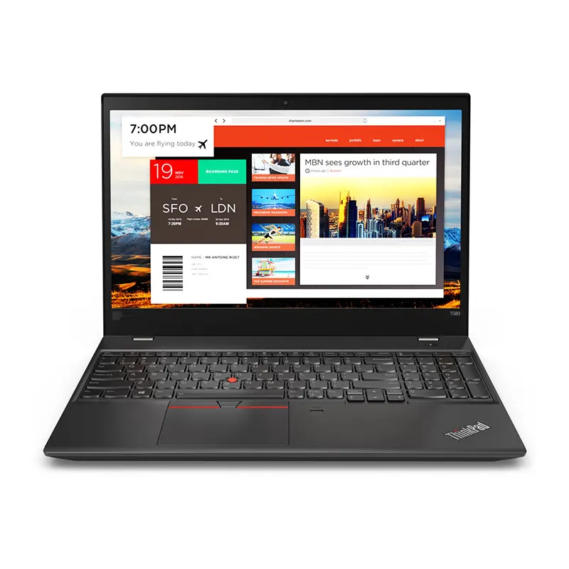 لپ تاپ لنوو Lenovo Thinkpad T580 | Core i7-8650U | 16G | 512G | INTEL HD | 15.6 (استوک)