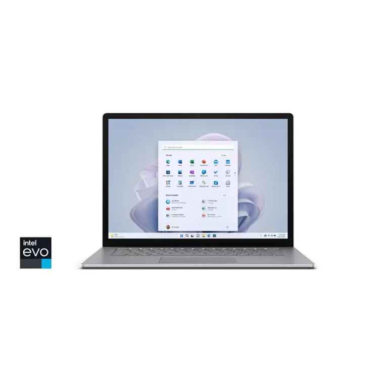 لپ تاپ مایکروسافت Microsoft Surface Laptop 5 | Core i7-1255U | 8G | 256G | INTEL IRIS XE | 15.6″ | Touch (استوک)